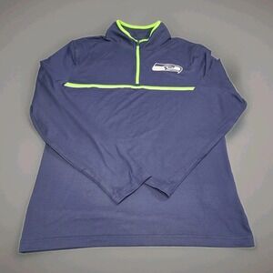 NFL Team Apparel‎ Seattle Seahawks Pullover Active Shirt M NWT